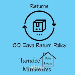 Dolls House Sewing Haberdashery Filled Wood Unit 112 Scale Miniature T2 tumdee