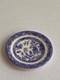 Dolls House Stokesay Ware Miniature 1 Of 2 Blue Willow Side Plate