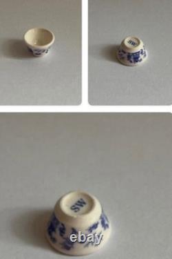 Dolls House Stokesay Ware Miniature Blue Willow Teapot