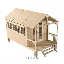 Dolls House The Summer House Kit MDF Construction Miniature 112th Scale
