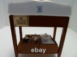 Dolls House Vanity Sink Dresden Rose Miniature 112th Scale Reutter Bathroom