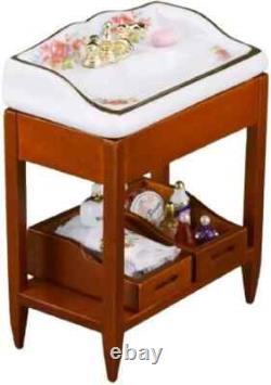 Dolls House Vanity Sink Unit Dresden Rose Reutter 112 Scale Jaspers Miniatures