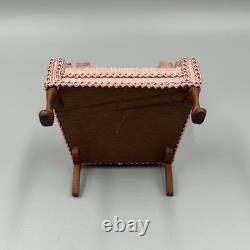 Dolls House Vintage 112 Sofa & Arm Chair UK Artisan Arlettes Miniatures