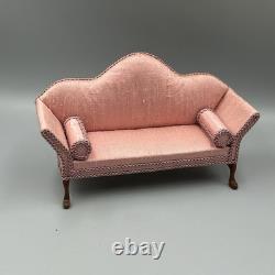 Dolls House Vintage 112 Sofa & Arm Chair UK Artisan Arlettes Miniatures
