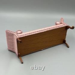 Dolls House Vintage 112 Sofa & Arm Chair UK Artisan Arlettes Miniatures