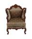 Dolls House Walnut Louis Xv Parlour Chair Miniature Jbm Living Room Furniture