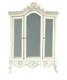 Dolls House Wardrobe White W Gold Trim Handpainted Jbm Bedroom Furniture