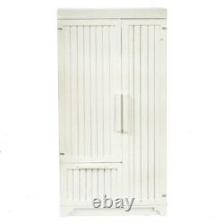 Dolls House White Refrigerator Fridge Freezer JBM Miniature Kitchen Furniture