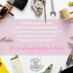 Dolls House William IV Rent Drum Table Octagonal Walnut JBM Miniature Furniture