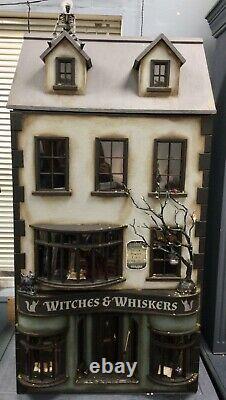 Dolls House'Witches and Whiskers' Apothecary & Séance Room