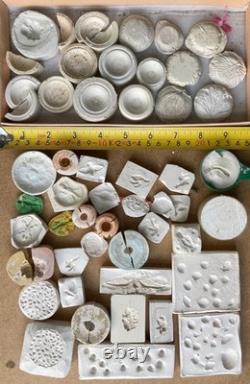 Dolls House miniature porcelain workshop contents. Rosalind Mercy artisan maker