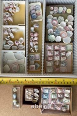 Dolls House miniature porcelain workshop contents. Rosalind Mercy artisan maker