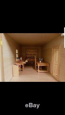Dolls House with furniture and accessories