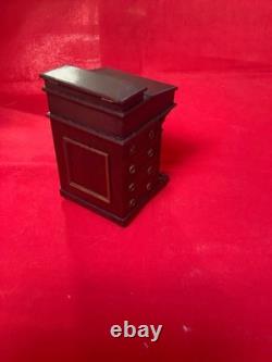 Dolls house Hand-made 112 Miniature Davenport Desk by Harold Cudworth 1992