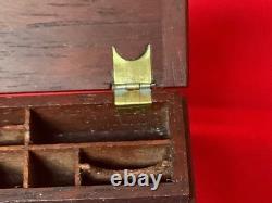 Dolls house Hand-made 112 Miniature Davenport Desk by Harold Cudworth 1992