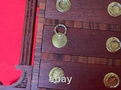 Dolls house Hand-made 112 Miniature Davenport Desk by Harold Cudworth 1992