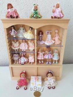 Dolls house LOT of 50 mini porcelain DOLLS by artisans scale 112 miniature
