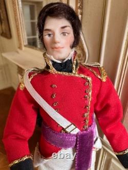 Dolls house Miniature 112 ARTISAN'Captain' gentleman doll by JILL BENNETT Dolls house Miniature 112 ARTISAN'Captain' gentleman doll by JILL BENNETT