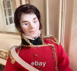Dolls house Miniature 112 ARTISAN'Captain' gentleman doll by JILL BENNETT