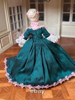 Dolls house Miniature 112 ARTISAN Georgian lady doll by ANGELIQUE