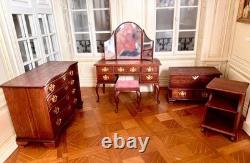 Dolls house Miniature 112 ARTISAN bedroom suite set