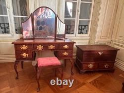 Dolls house Miniature 112 ARTISAN bedroom suite set