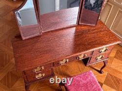 Dolls house Miniature 112 ARTISAN bedroom suite set