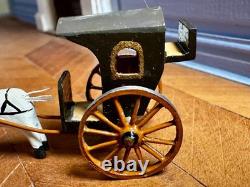 Dolls house Miniature 112 ARTISAN horse + carriage by CHRIS STURGESS-LEIF