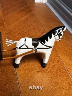 Dolls house Miniature 112 ARTISAN horse + carriage by CHRIS STURGESS-LEIF