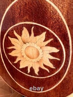 Dolls house Miniature 112 ARTISAN inlaid tilt-top table