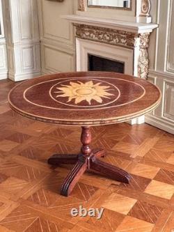 Dolls house Miniature 112 ARTISAN inlaid tilt-top table