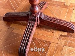 Dolls house Miniature 112 ARTISAN inlaid tilt-top table