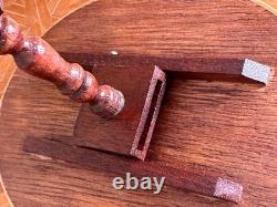 Dolls house Miniature 112 ARTISAN inlaid tilt-top table