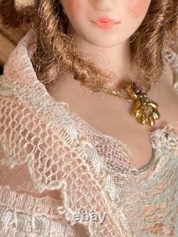 Dolls house Miniature 112 ARTISAN lady Courtesan doll by JILL BENNETT