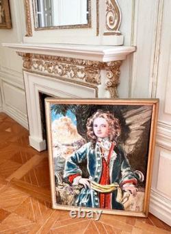 Dolls house Miniature 112 ARTISAN original oil painting (1) by ANNE SYFRET