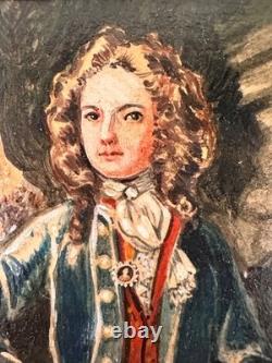 Dolls house Miniature 112 ARTISAN original oil painting (1) by ANNE SYFRET