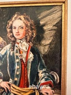 Dolls house Miniature 112 ARTISAN original oil painting (1) by ANNE SYFRET