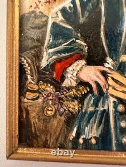 Dolls house Miniature 112 ARTISAN original oil painting (1) by ANNE SYFRET