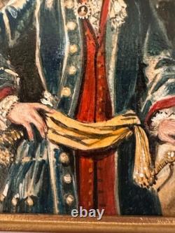 Dolls house Miniature 112 ARTISAN original oil painting (1) by ANNE SYFRET