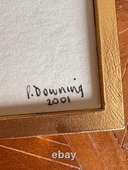 Dolls house Miniature 112 ARTISAN original painting by P DOWNING 2001 (2)