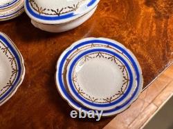 Dolls house Miniature 112 ARTISAN porcelain dinner service by STOKESAY WARE