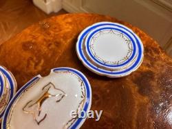 Dolls house Miniature 112 ARTISAN porcelain dinner service by STOKESAY WARE