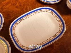 Dolls house Miniature 112 ARTISAN porcelain dinner service by STOKESAY WARE