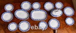 Dolls house Miniature 112 ARTISAN porcelain dinner service by STOKESAY WARE
