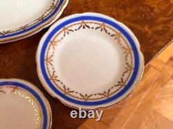 Dolls house Miniature 112 ARTISAN porcelain dinner service by STOKESAY WARE