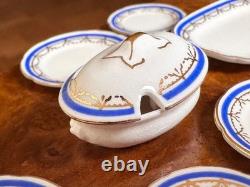 Dolls house Miniature 112 ARTISAN porcelain dinner service by STOKESAY WARE