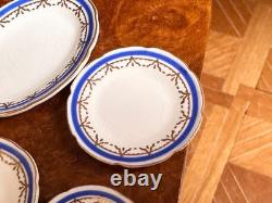Dolls house Miniature 112 ARTISAN porcelain dinner service by STOKESAY WARE