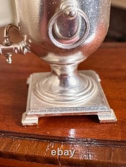 Dolls house Miniature 112 ARTISAN silver plated water heater by ALEC ROTHWELL