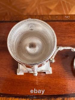 Dolls house Miniature 112 ARTISAN silver plated water heater by ALEC ROTHWELL