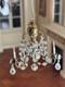 Dolls House Miniature 112 Artisan Vintage Three-arm Chandelier